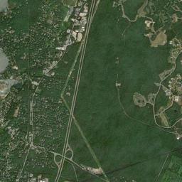 North Falmouth High Resolution Satellite Map