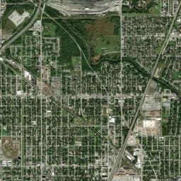 Phoenix High Resolution Satellite Map