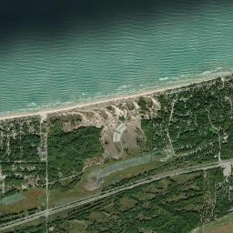 Ogden Dunes High Resolution Satellite Map