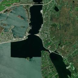 Tiverton High Resolution Satellite Map