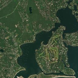 Cotuit High Resolution Satellite Map