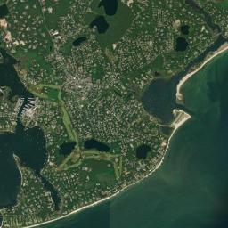 Osterville High Resolution Satellite Map