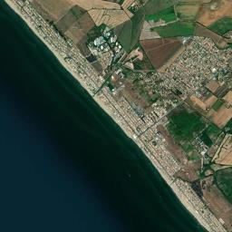 Torvaianica High Resolution Satellite Map