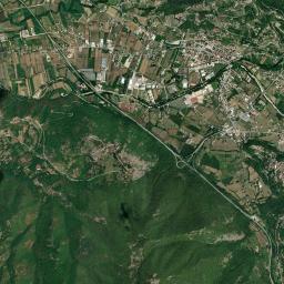 Atina Inferiore High Resolution Satellite Map