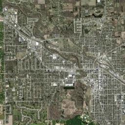 Goshen High Resolution Satellite Map