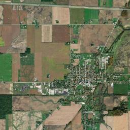 West Unity High Resolution Satellite Map