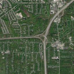 Wickliffe High Resolution Satellite Map