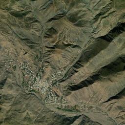 Kurakh High Resolution Satellite Map