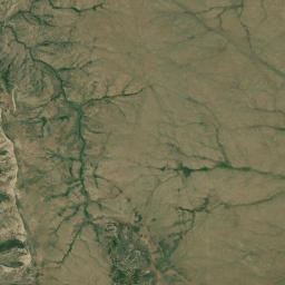 Aerial view of Laramie Mountains