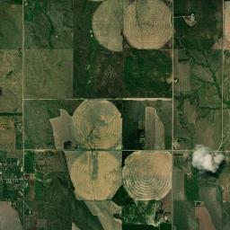 Greeley County High Resolution Satellite Map