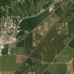 Missouri Valley High Resolution Satellite Map