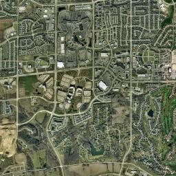 8043 Beechtree Ln West Des Moines Satellite Map