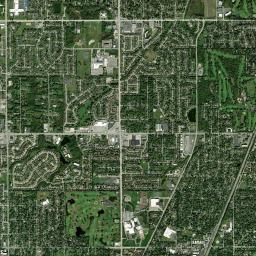 17407 Wellington Dr Hazel Crest IL Satellite Map