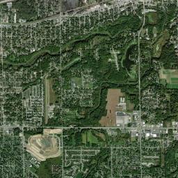 New Chicago High Resolution Satellite Map