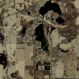 Fish Lake High Resolution Satellite Map