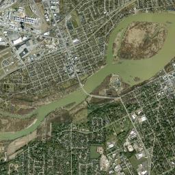 Maumee High Resolution Satellite Map
