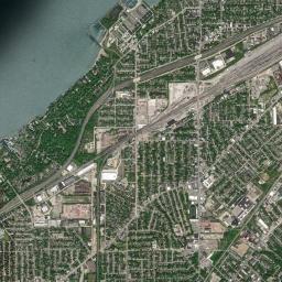 Collinwood High Resolution Satellite Map