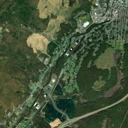 Carbondale High Resolution Satellite Map