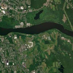 Portland High Resolution Satellite Map