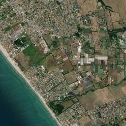 Marina di Ardea-Tor San Lorenzo High Resolution Satellite Map