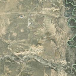 Aerial view of Green River
