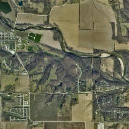 Van Meter High Resolution Satellite Map