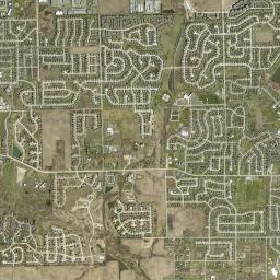 Frankfort Square High Resolution Satellite Map