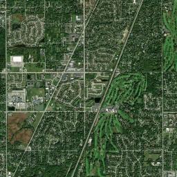 Olympia Fields High Resolution Satellite Map