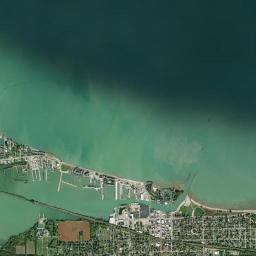 Port Clinton High Resolution Satellite Map