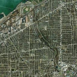 Hough High Resolution Satellite Map