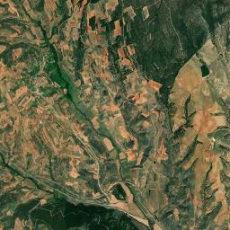 Clarés de Ribota High Resolution Satellite Map