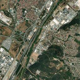 Mollet del Vallès High Resolution Satellite Map
