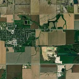 Earlham High Resolution Satellite Map