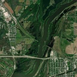 Carbon Cliff High Resolution Satellite Map