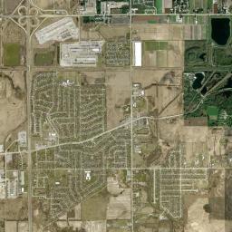 Sauk Village High Resolution Satellite Map