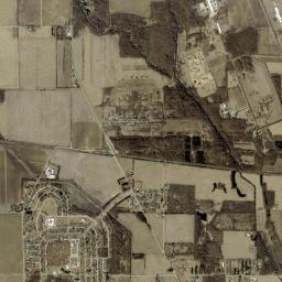 Kingsford Heights High Resolution Satellite Map