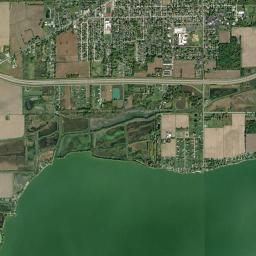 Ottawa County High Resolution Satellite Map