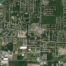 Avon Lake High Resolution Satellite Map
