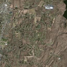 Cheshire Village High Resolution Satellite Map