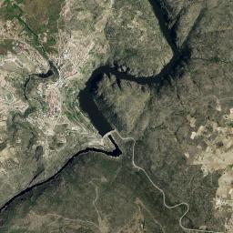 Miranda do Douro High Resolution Satellite Map