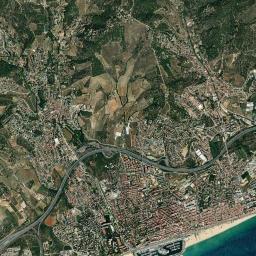 Teià High Resolution Satellite Map