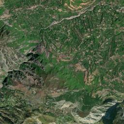 Bashkia Klos High Resolution Satellite Map