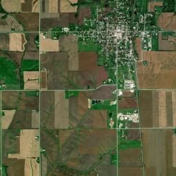 New Sharon High Resolution Satellite Map