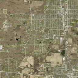 Steger High Resolution Satellite Map