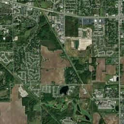 Lake County High Resolution Satellite Map
