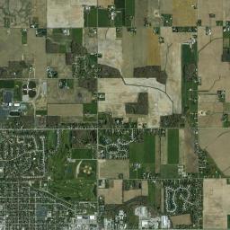 Nappanee, IN locator map