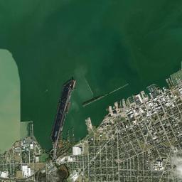 Sandusky High Resolution Satellite Map