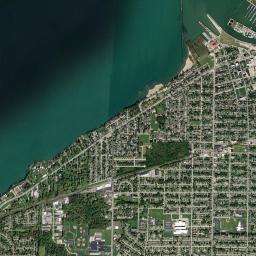 Lorain High Resolution Satellite Map