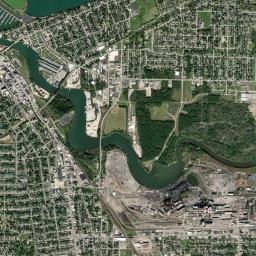 Lorain County High Resolution Satellite Map