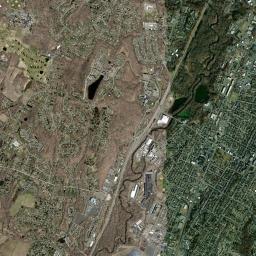 Wallingford Center High Resolution Satellite Map